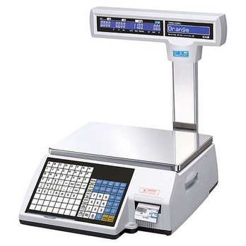 ВЕСЫ CAS CL5000J 15IP TCP/IP торговые системные весы CAS со стойкой, 15кг, с графическим LCD дисплеем