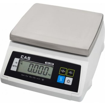 Весы CAS SW-10  электронные порционные до 10 кг.